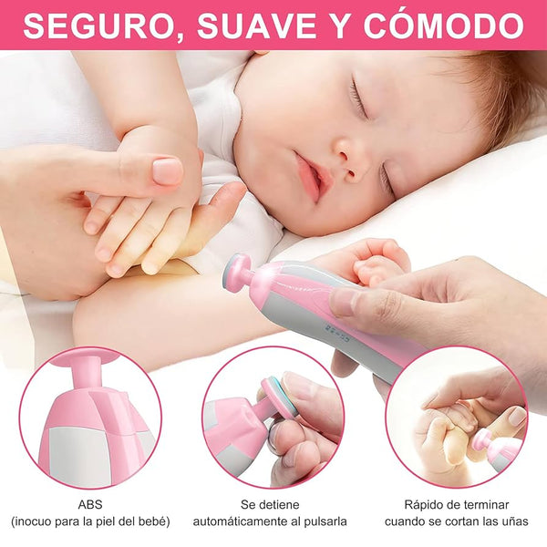 Lima Eléctrica para Uñas Bebé